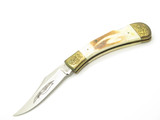 Vintage 1980s Parker Imai Seki Japan K540-C Stag 5" Folding Hunter Knife