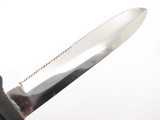 Vtg Tak Fukuta (Wenoka) Seki Japan Fixed 7" Blade Dagger Dive Knife