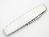 Vtg Seki Japan Large Stainless Gentleman Folding Pocket Knife Parker Frost