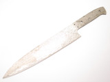 Vtg Seizo Imai Seki Japan Damascus Kitchen Chef Fixed Knife Making Blade Blank
