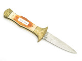 Vintage 1980s Parker Imai Seki Japan K47 Jigged Bone 4.12" Folding Boot Knife