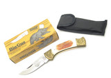 Vintage 80s Parker Imai Seki Japan K115-D Jigged Bone 4.62" Folding Hunter Knife