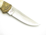 Vintage 80s Parker Imai Seki Japan K115-D Jigged Bone 4.62" Folding Hunter Knife