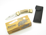 Vintage 1980s Parker Imai Seki Japan K115 Stag 4.62" Folding Hunter Knife