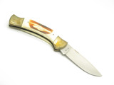 Vintage 1980s Parker Imai Seki Japan K115-B Stag 4.62" Folding Hunter Knife