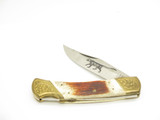 Vintage 1980s Parker Imai Seki Japan K139-B Jigged Bone 5" Folding Hunter Knife