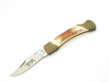 Vintage 1980s Parker Imai Seki Japan K139-C Jigged Bone 5" Folding Hunter Knife