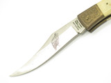 Vintage 1980s Parker Imai Seki Japan K540-B Jigged Bone 5" Folding Hunter Knife