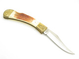 Vintage 1980s Parker Imai Seki Japan K540-C Jigged Bone 5" Folding Hunter Knife