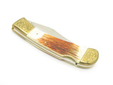 Vintage 1980s Parker Imai Seki Japan K540-C Jigged Bone 5" Folding Hunter Knife