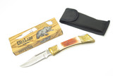 Vintage 1980s Parker Imai Seki Japan K267 Jigged Bone 5" Folding Hunter Knife
