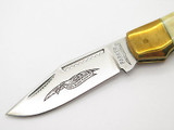 Vtg 1980s Parker Seki Japan Stag Mini Folding Hunter Clasp Pocket Knife