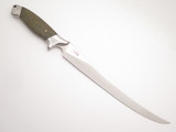 Vtg Condor 87 SSG Seizo Imai Seki Japan Large Fixed 9" Fillet Fishing Knife