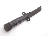 Vtg '80s Seizo Imai Seki Japan Parker Prototype Black Tanto Fixed Survival Knife