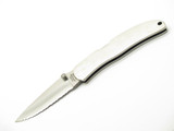 Vintage 80s Parker Imai Seki Japan Stainless 3.5" Folding Lockback Knife - E