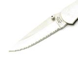 Vintage 80s Parker Imai Seki Japan Stainless 4.25" Folding Lockback Hunter Knife