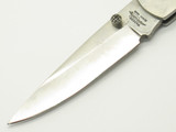 Vintage 1980s Parker Imai Seki Japan MOP 4.25" Folding Lockback Hunter Knife