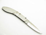 Vintage 1980s Parker Imai Seki Japan MOP 4.25" Folding Lockback Hunter Knife