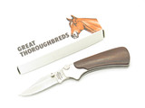 Vintage 1980s Parker Imai Seki Japan 3" Wood Folding Lockback Pocket Knife & Box