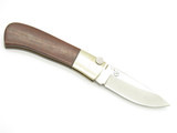 Vintage 1980s Parker Imai Seki Japan 3.37" Wood Folding Lockback Pocket Knife