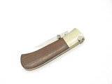 Vintage 1980s Parker Imai Seki Japan 3.37" Wood Folding Lockback Pocket Knife