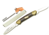 Vintage 1980s Parker Imai Seki Japan Wood 3.62" Kayak Canoe Folding Pocket Knife