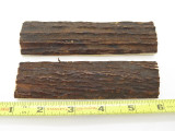 Vintage 4.8 x 1.25 India Sambar Stag Scale Slab Knife Making Handle Grip Blank
