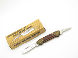 Vintage 1980s Parker Imai Seki Japan 3" S-B Bone Canoe Folding Pocket Knife