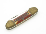 Vintage 1980s Parker Imai Seki Japan 3" S-B Bone Canoe Folding Pocket Knife