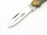 Vintage 1980s Parker Imai Seki Japan 3.75" S-A Bone Canoe Folding Pocket Knife