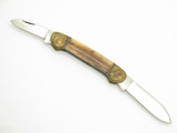 Vintage 1980s Parker Imai Seki Japan 3.75" S-A Bone Canoe Folding Pocket Knife