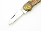 Vintage 1980s Parker Imai Seki Japan 3.75" S-A Bone Canoe Folding Pocket Knife