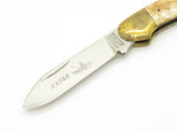 Vintage 1980s Parker Imai Seki Japan 3.75" S-C Bone Canoe Folding Pocket Knife