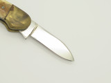 Vintage 1980s Parker Imai Seki Japan 3.75" S-G Bone Canoe Folding Pocket Knife