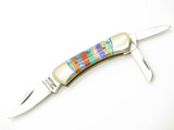Vintage 1980s Parker Imai Seki Japan Christmas Tree 2.25" Folding Whittler Knife