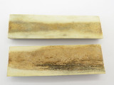 Vintage 4.8 x 1.3 India Sambar Stag Scale Slab Knife Making Handle Grip Craft Blank