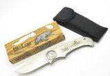 Vintage 1980s Parker Imai Seki Japan 4.7" Wood Swinglock Prototype Folding Knife