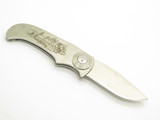 Vintage 1980s Parker Imai Seki Japan 4.7" Wood Swinglock Prototype Folding Knife