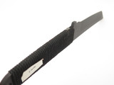 Vintage 1980s Seki Japan (Fukuta Parker) Prototype Black Tanto Fixed Blade Knife