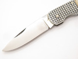 Vintage 1980s Seki Japan Thin Aluminum Handle Folding Lockback Pocket Knife
