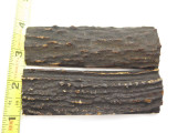 VINTAGE 4.12 x 1.375 INDIA SAMBAR STAG SCALE SLAB KNIFE MAKING HANDLE GRIP BLANK
