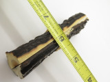 VINTAGE 4.12 x 1.375 INDIA SAMBAR STAG SCALE SLAB KNIFE MAKING HANDLE GRIP BLANK