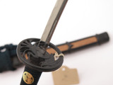 Vintage '80s Japan 6.6" B Mini Miniature Samurai Katana Sword Letter Opener
