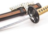 Vintage '80s Japan 6.6" V Mini Miniature Samurai Katana Sword Letter Opener