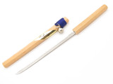 Vtg 1970s (Seki) Japan 8" PU Mini Japanese Tanto Katana Sword Letter Opener