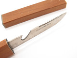 Vtg 1960s-70s (Seki) Japan 7.7" Coca Cola Floating Fish Fillet Fixed Blade Knife