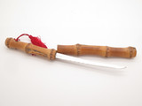 Vtg 1950s-60s Micor (Seki) Japan 7.5" Bamboo Japanese Katana Sword Letter Opener