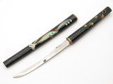 Vtg 1950s-60s (Seki) Japan 5.7" B Mini Japanese Katana Tanto Sword Letter Opener