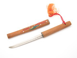 Vtg 1950s-60s (Seki) Japan 5.7" G Mini Japanese Katana Tanto Sword Letter Opener