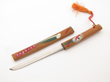 Vtg 1950s-60s (Seki) Japan 6.4" A Mini Japanese Katana Tanto Sword Letter Opener